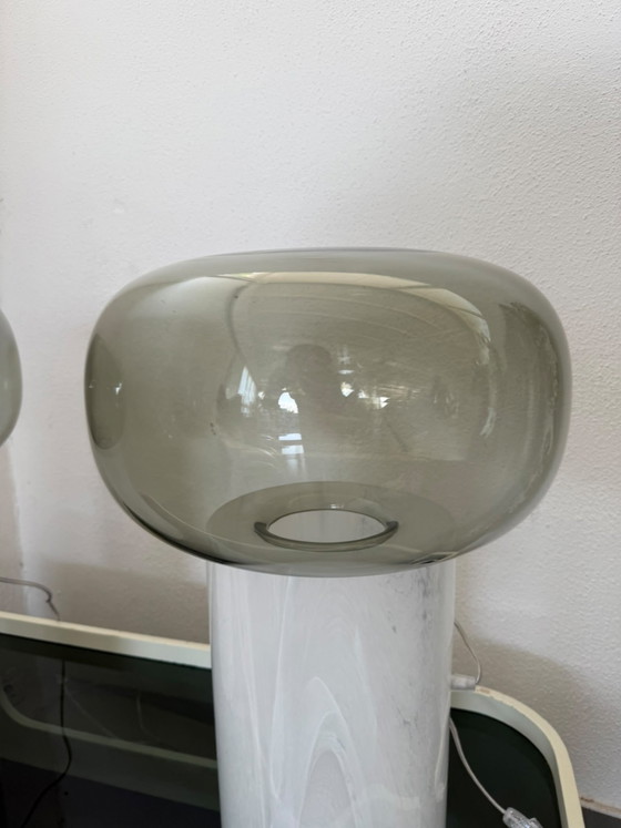 Pair of Murano Glass Table lamps, Italian Production (photo 2 of 5)