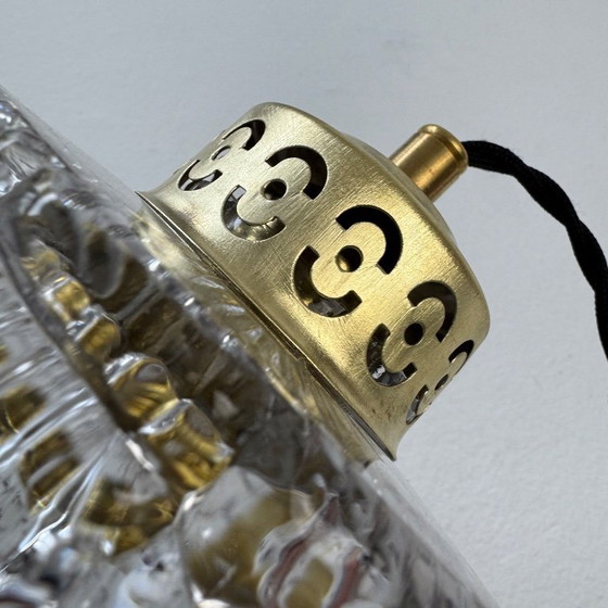 Image 1 of PAAR VINTAGE GLAZEN HANGERS