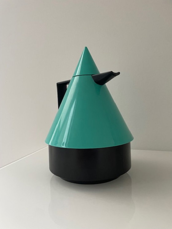 Bouteille Thermos Emsa Rio – Design Postmoderne Années 80 – Verres et carafes, Glass, Plastic (photo 5 of 19)