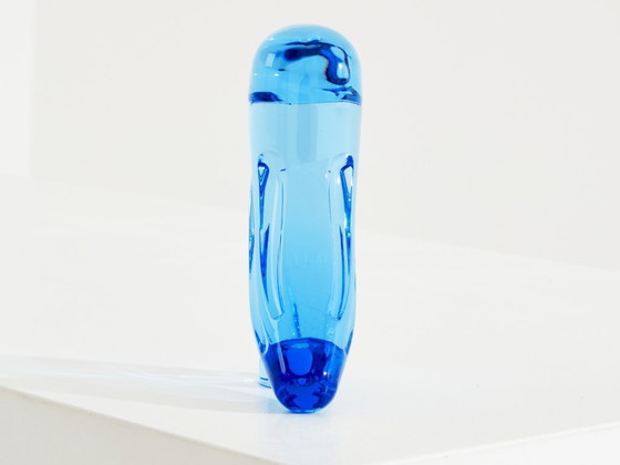 Image 1 of Jaime Hayon per Baccarat Faunacrystopolis uccello in cristallo azzurro 2020