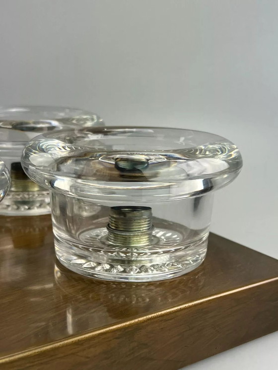 Image 1 of 60's 70's Plafonnier Applique Frères Cosack Luminaires Space Age Design