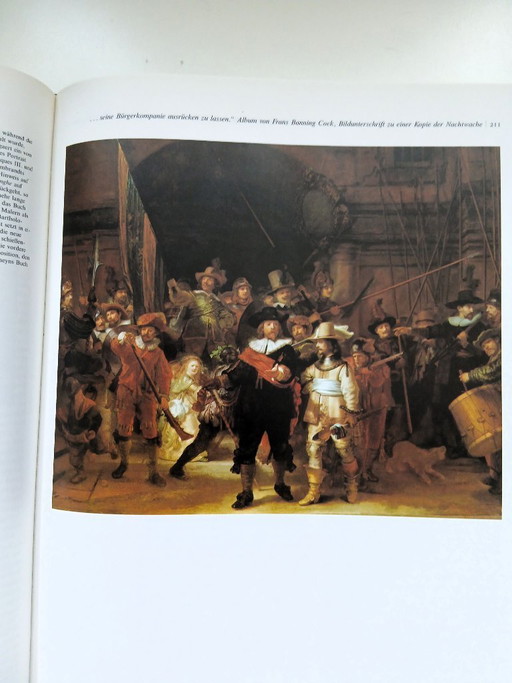 (W038) Libro con copertina rigida "Rembrandt: Same Gemälde In Farbe" – koffietafelboeken, Paper (photo 2 of 8)