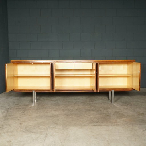 Exclusive Vintage Sideboard/Dressoir XXL – Rosewood – 1960s – Chrome (photo 2 of 13)