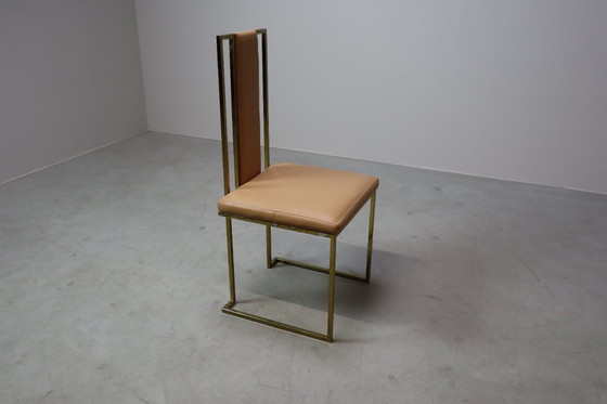 Image 1 of  Juego de 6 sillas de comedor de Renato Zevi, Italia años 70