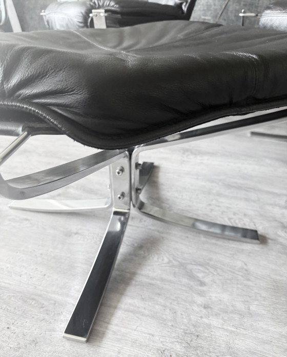 Image 1 of Suite Lounge Vintage Sigurd Resell « Falcon » pour Vatne Møbler (Norvège)