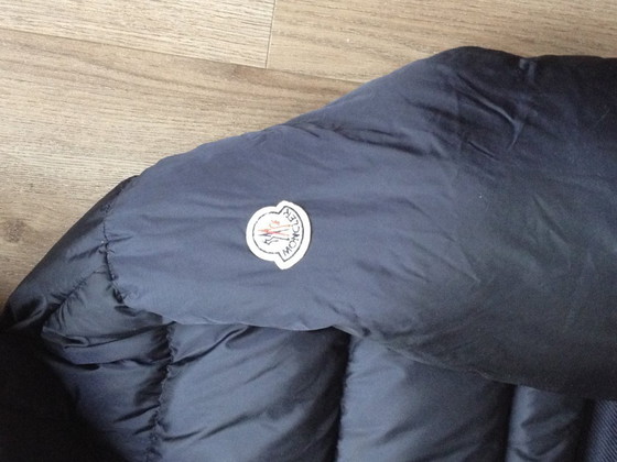 Image 1 of Moncler blue down jacket