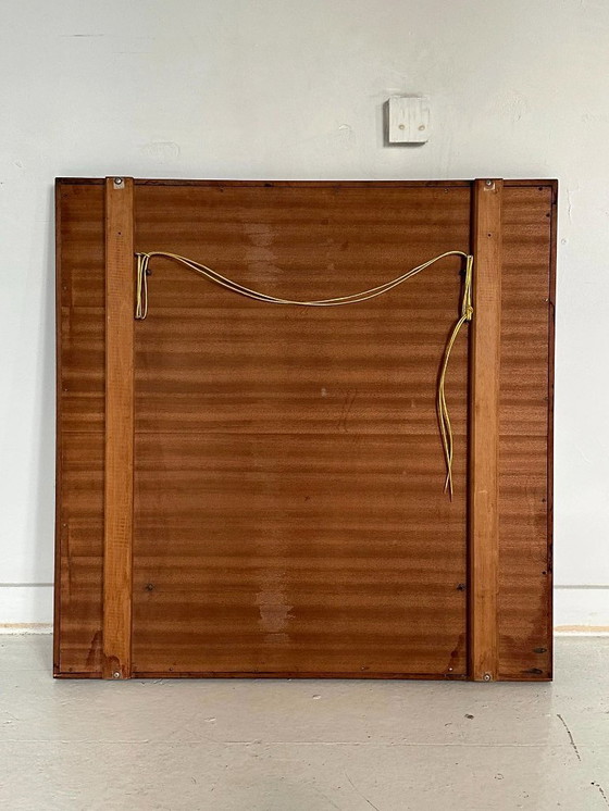 Image 1 of Miroir moderniste de Pieter De Bruyne pour V-Form, Belgique années 1960