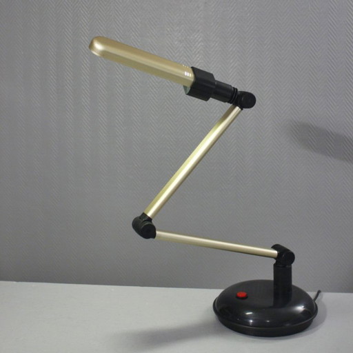 Fulvio BATTAGLIA & Mazda - Lampe articulée "Bur'o" design post-moderne 1980s