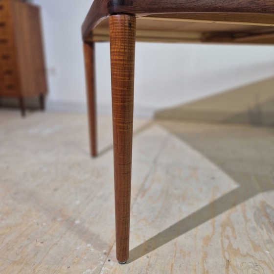 Image 1 of H.W. Klein, Bramin restaurierte dänische Ausziehtisch