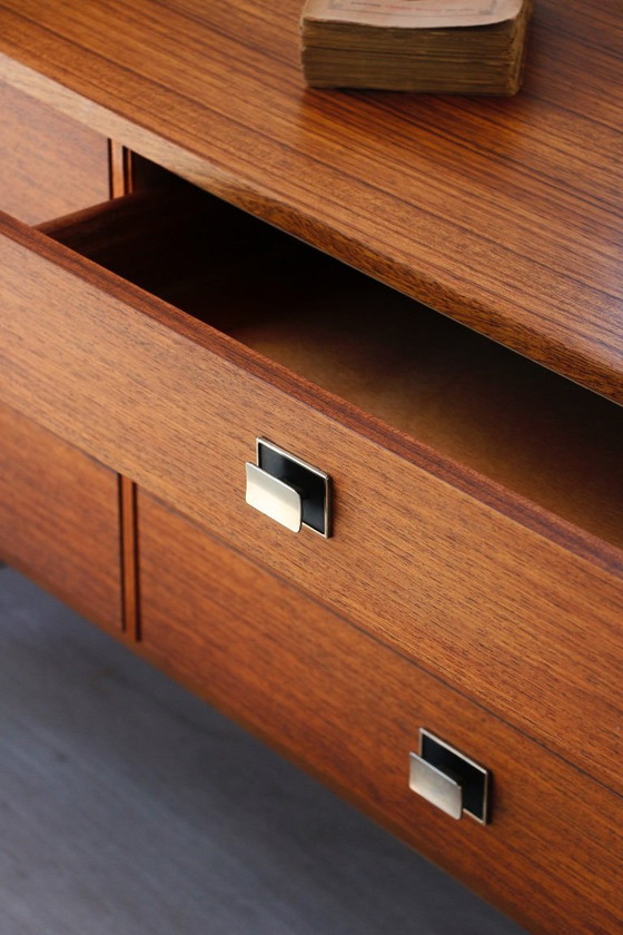 Image 1 of Vintage ladekast van teak en zebrano: elegantie uit de jaren 60