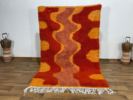 Tapis Berbères Mehrfarbig und Laine 200cmx150cm