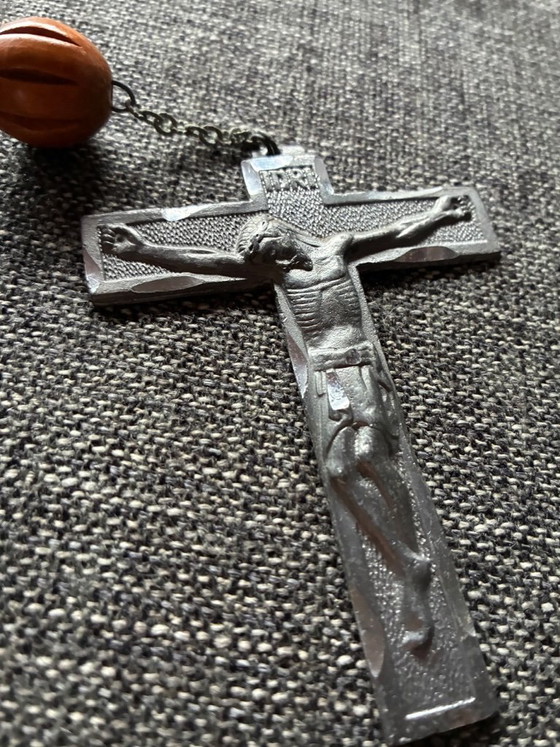Grande Rosario in Legno – Peltro, Oggetti decorativi, Metal, Wood (photo 7 of 14)