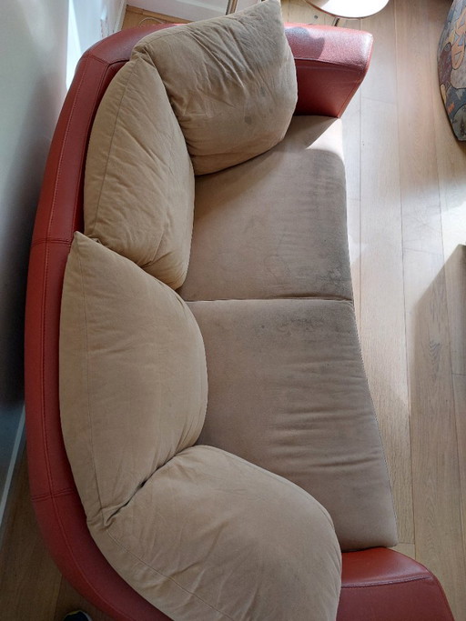 Leolux Vinja Bank 2,5 Zits – 2 zitsbanken, Leather (photo 2 of 5)