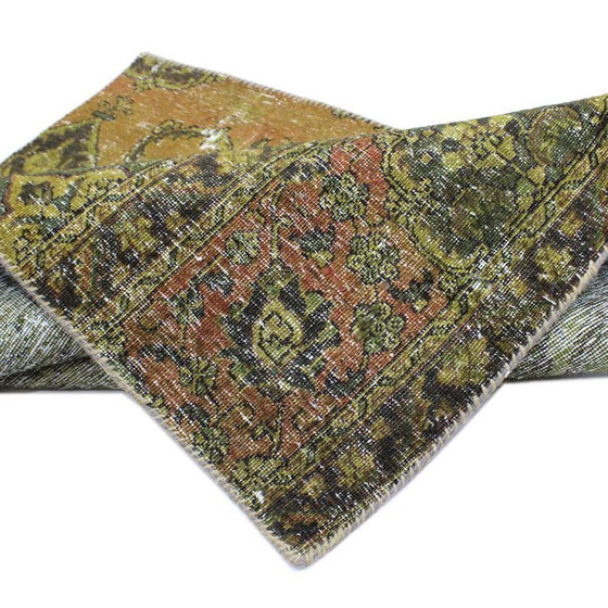 Image 1 of Retroslice vintage rug 140x140