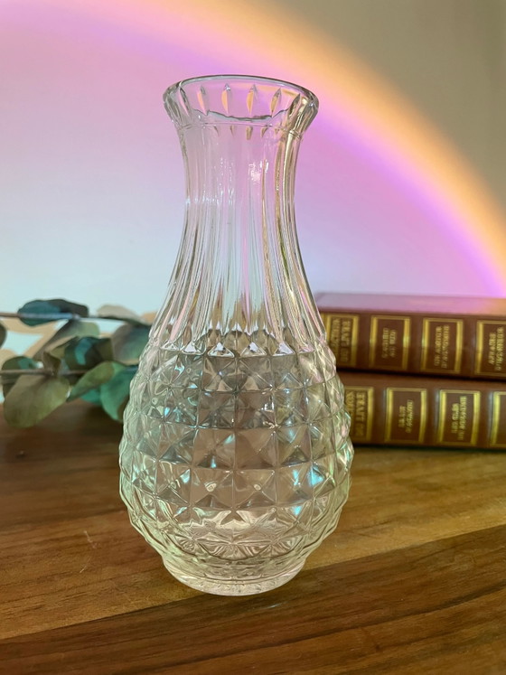 Jarrón/Soliflor de cristal biselado – Jarrones (photo 2 of 2)