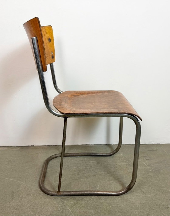 Image 1 of Chaise d'atelier vintage, années 1960