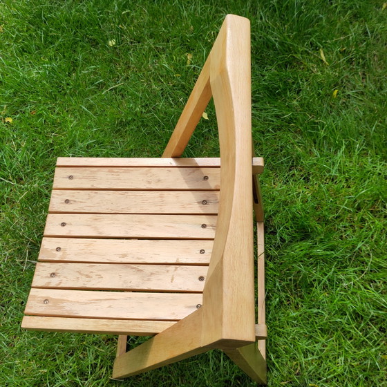 Image 1 of 5 Aldo Jacober 'Trieste' klapstoelen
