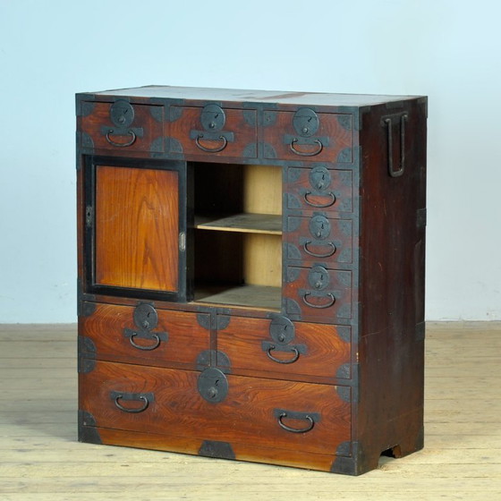 Image 1 of Cassettiera giapponese Tansu, circa 1890