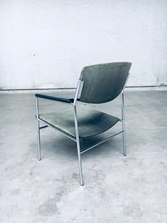 Image 1 of Midcentury Modern Dutch Design Armchair by Gijs Van Der Sluis, Netherlands 1960s