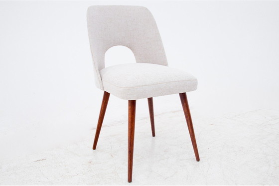 Image 1 of Ensemble de chaises "Muszelki", Pologne, années 1960