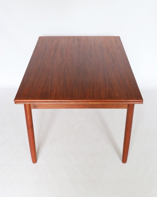 Vintage teak XL extendable dining table Danish design retro