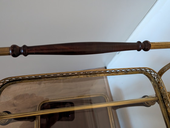 Image 1 of Serveer wagen Maison Jansen jaren 40-50