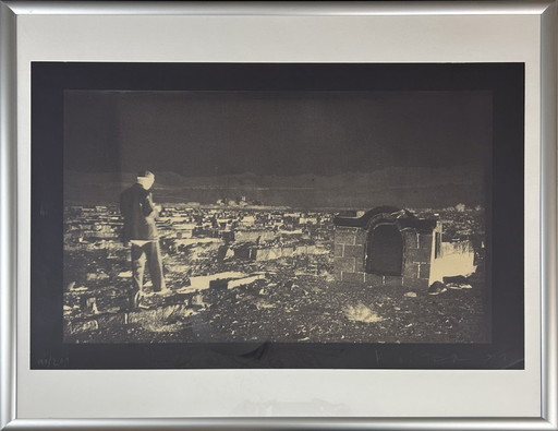 Andrei Roiter - Gran serigrafía enmarcada y firmada a mano