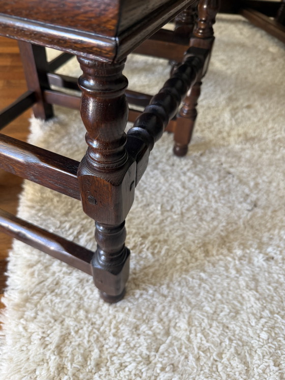 Image 1 of Juego de 6 sillas de comedor antiguas
