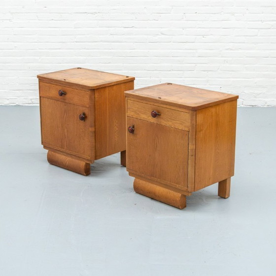 Image 1 of Art Deco Bedside Tables