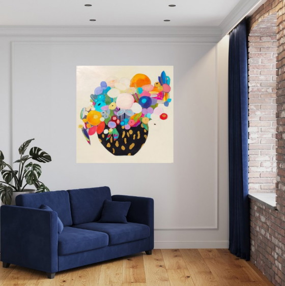 "No.11" 100x100cm – Joart, Objets d'art, Canvas (photo 14 of 15)