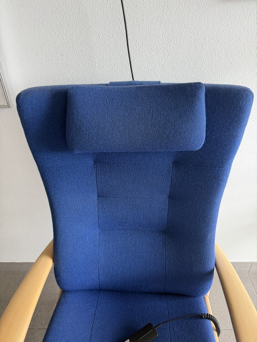Fauteuil inclinable électrique Farstrup 5080 Plus. – verstelbare relaxstoel, Wood, Wool (photo 2 of 11)