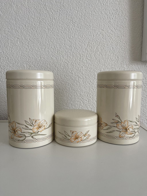 Tarros de almacenamiento vintage de Brabantia