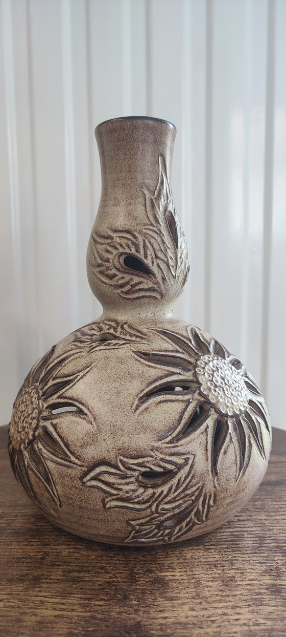 Image 1 of Vallauris ceramic lamp base by Fonck & Mateo