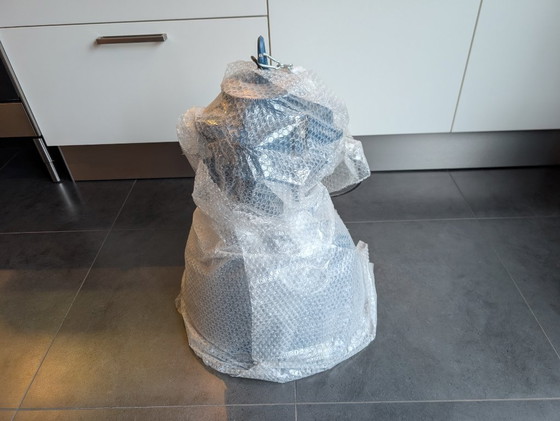 Image 1 of Industrielle Pendelleuchte blau