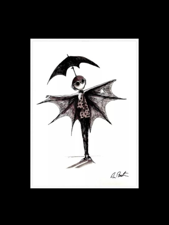 Image 1 of Tim Burton – Sans titre 2.0 Officiel, estampe signée sur plaque par Tim Burton