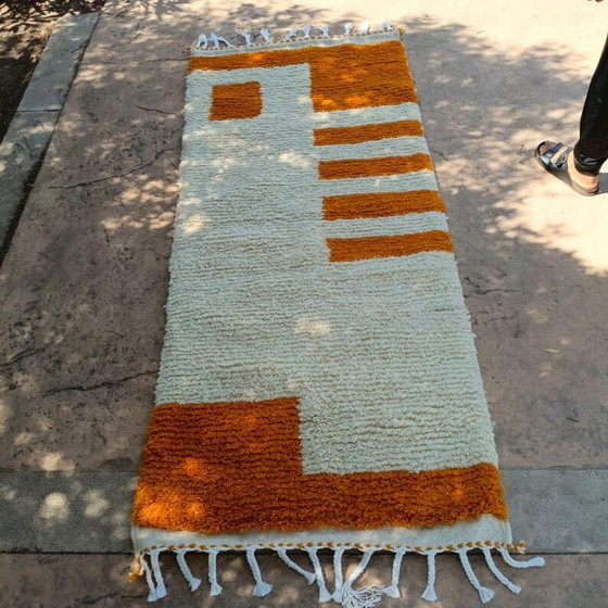 Tappeto da ingresso in pura lana, realizzato a mano, 75/300 cm – Alberto Bazzani, Tappeti, Wool (photo 4 of 7)