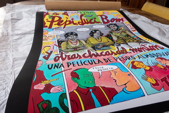 Image 1 of Pepi, Luci, Bom en andere meisjes van de Heap - Filmcultus van Almodóvar - Poster 50 × 70 cm