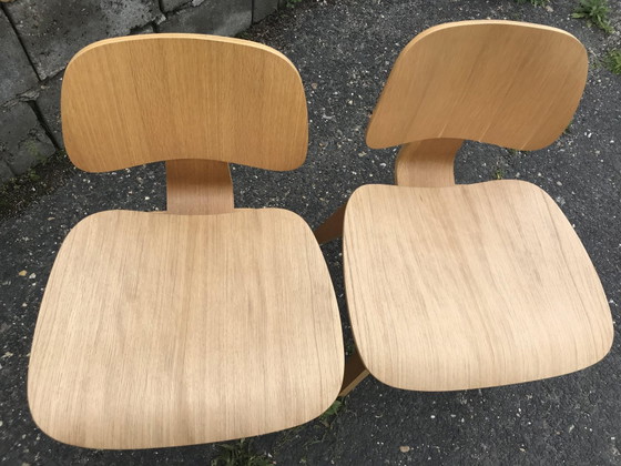Set of Restored Molded Plywood Chairs – Dining chairs (photo 5 of 6)