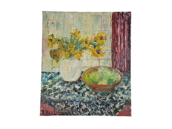 Image 1 of Petronella Humfeld - Nature morte - Impressionnisme moderne - Années 1960