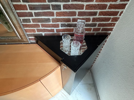 Modern Design Wandmeubel Uit 3 Delen – Wandkast, Glass, Wood (photo 9 of 20)