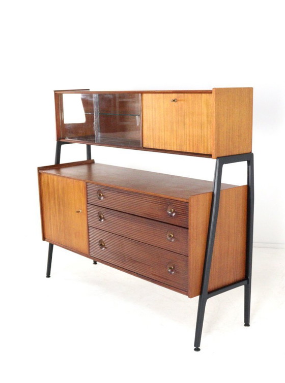 Image 1 of Nathan 2 piece cabinet vintage