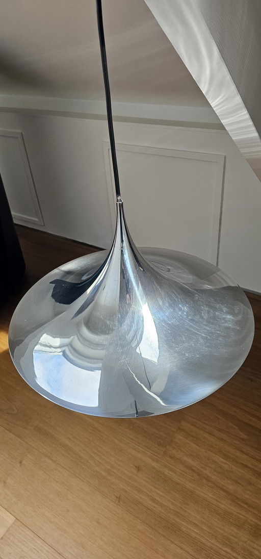Fog & Morup Semi-Original from the 70s – Fog & Mørup, hanglampen, Metal, Chrome (photo 2 of 6)