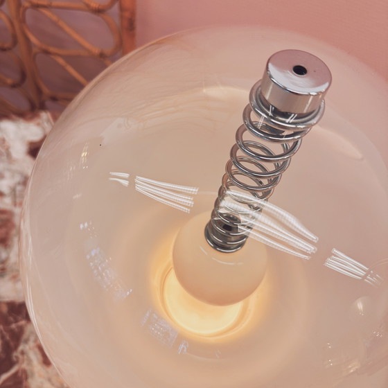 Image 1 of 1970's Italian Murano glass Table Lamp
