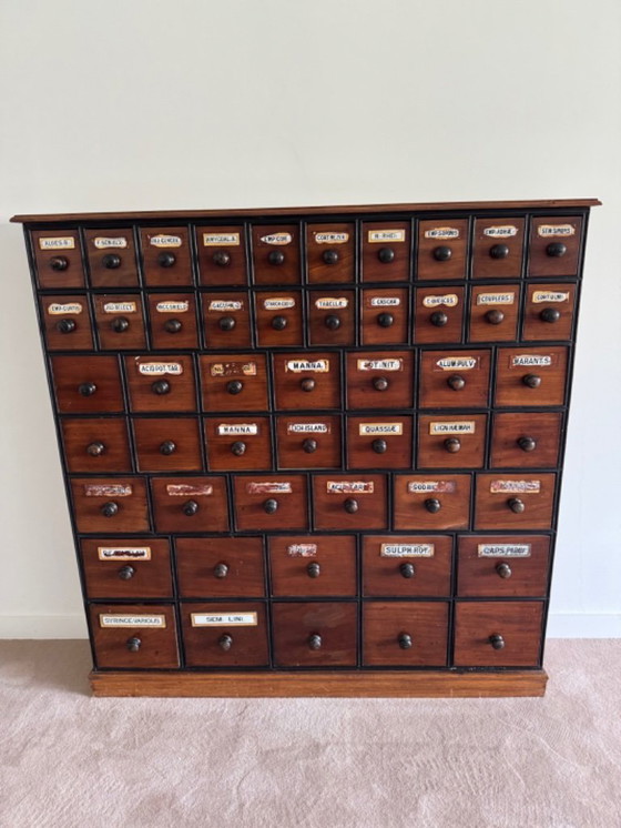 Image 1 of Original Apothekenschrank