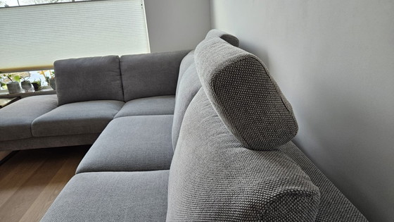 Image 1 of Beautiful light gray corner sofa from Montel (1.5 years old)