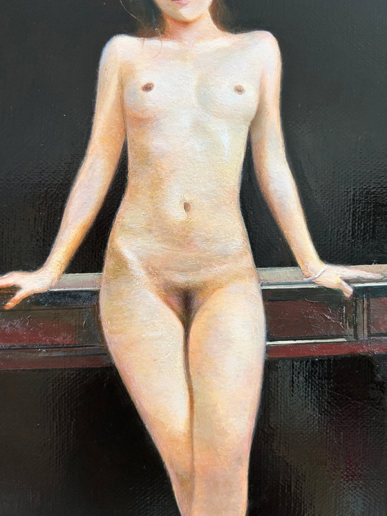 Zhang Yue – “Emancipation 197” – Olieverfschilderij, 40 × 30 cm, 2026 – Schilderijen & Tekeningen, Canvas (photo 4 of 5)
