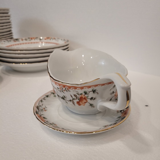 Image 1 of Quinta Nova porseleinen serviesset, 43-delig, jaren 60 - Portugal