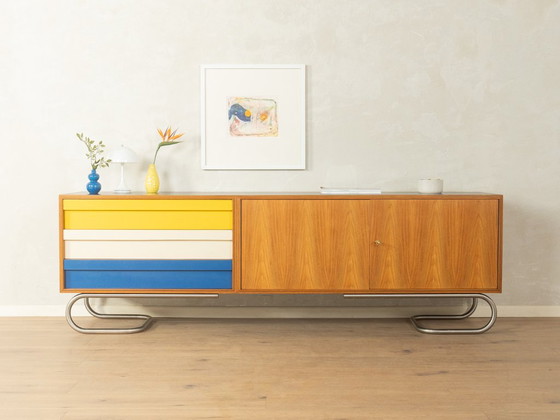 Exklusives Mid-Century Sideboard – Metal, Wood (photo 2 of 11)