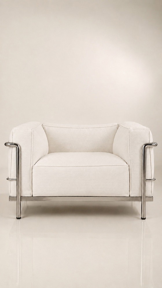 Image 1 of 2 LC3-Loungesessel von Le Corbusier