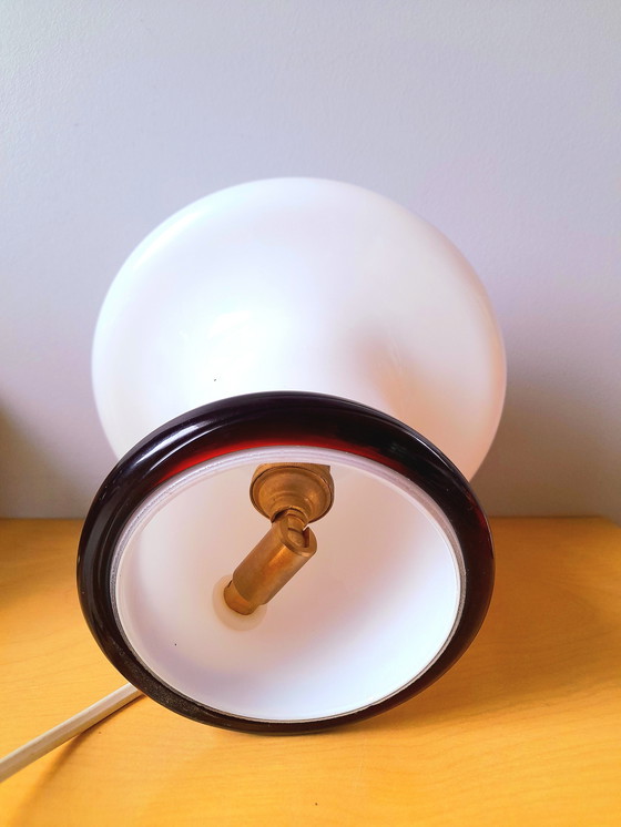 Image 1 of Paddenstoellamp van geblazen Murano-glas, 1970